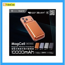 SAVEWO MAGCELL MC1003-BE  藍色  1000mAh (CCC 認證 + QR CODE + 高級金屬工藝) 磁吸無線行動電源   4897115149689
